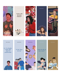 Friends Themed Bookmarks – Set of 10